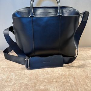 Brand new never used Cole Haan smooth leather briefcase.